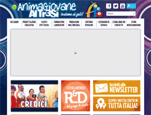Tablet Screenshot of animagiovane.org